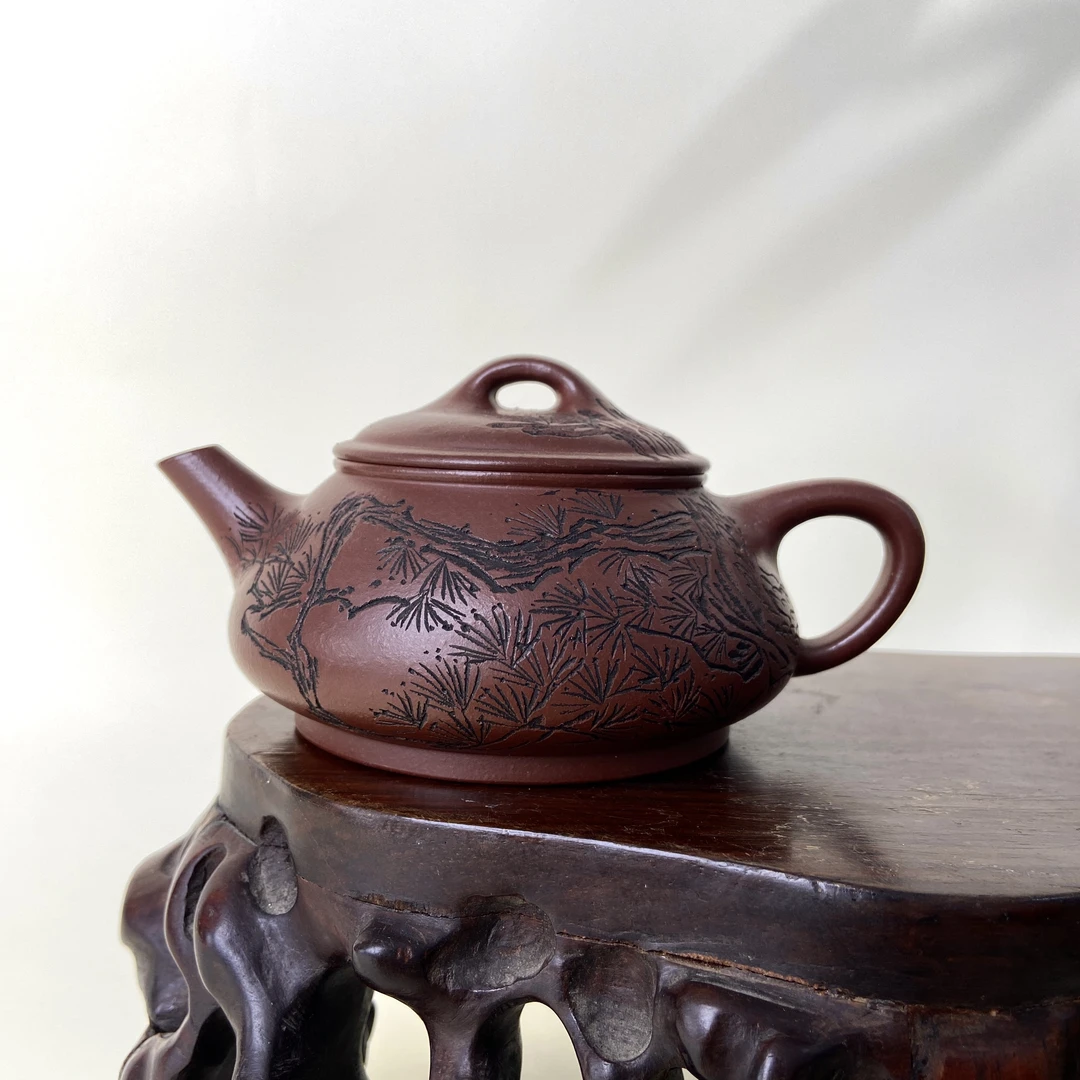 宜兴手工紫砂陶 （实力派1）茶壶GS4154-41