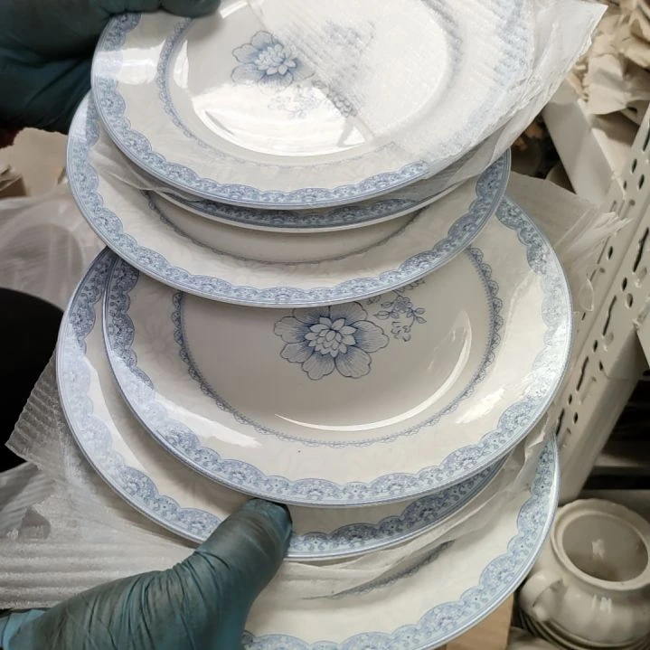 摆件陶瓷盘子碗啥都有6个