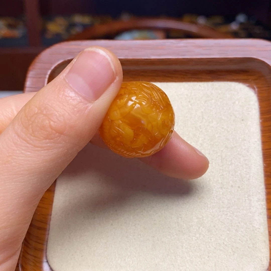 【闪购商品】蜜蜡裸石未镶嵌单珠