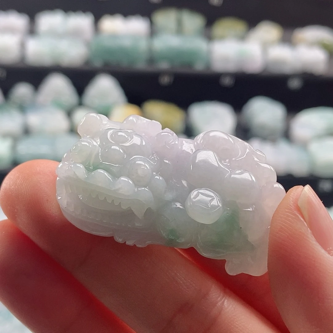颈饰未镶嵌翡翠翡翠貔貅
