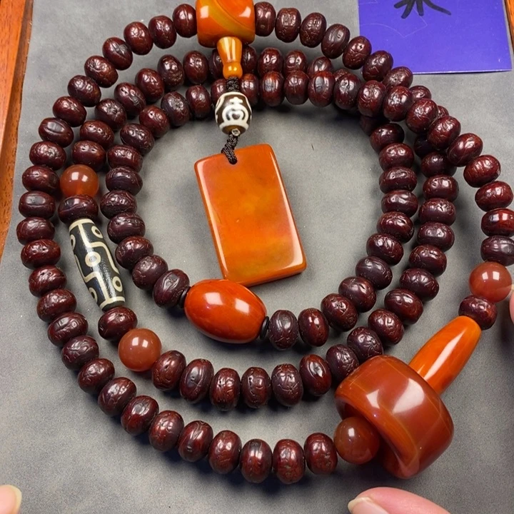 凤眼菩提吊坠凤眼