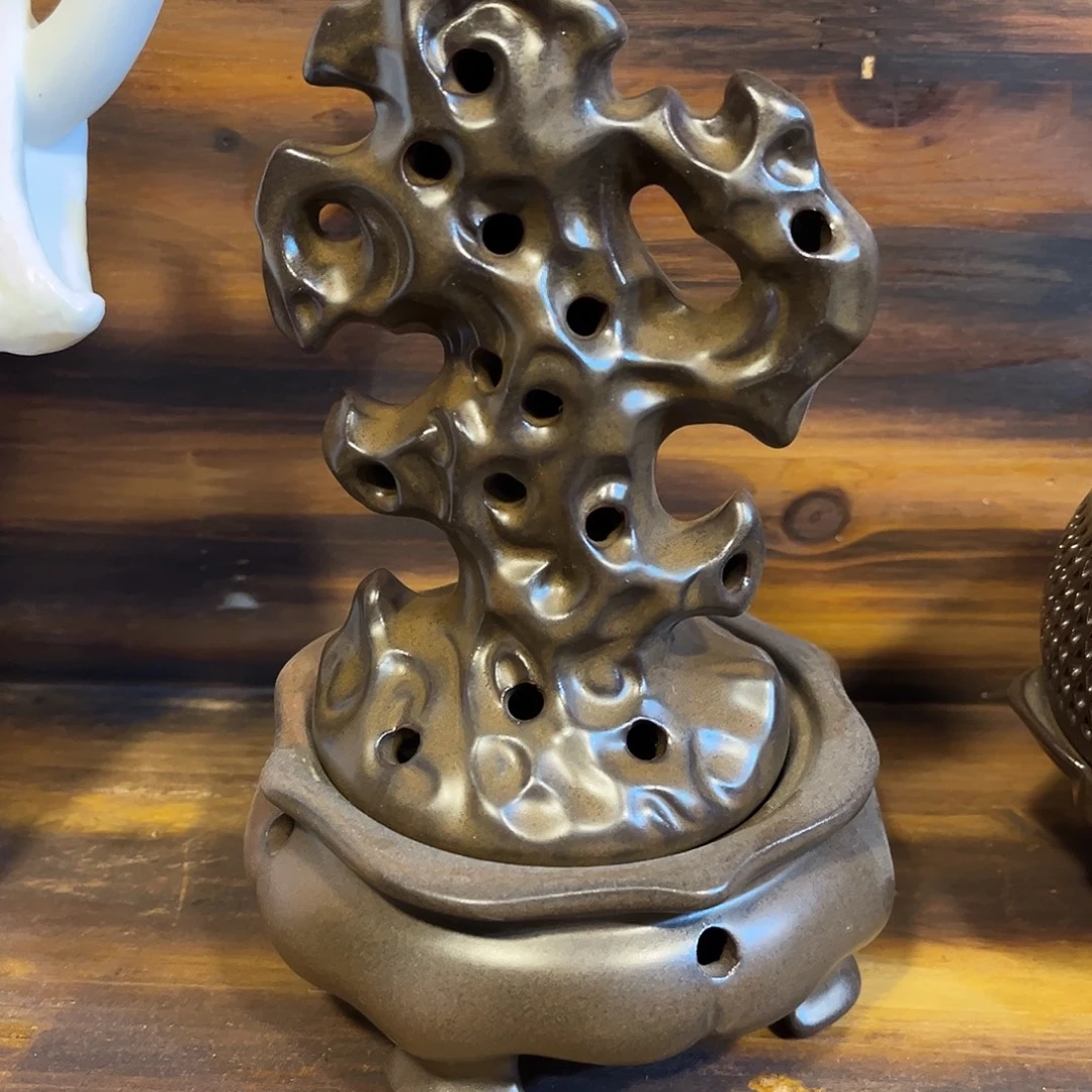 陶瓷香炉茶具摆件