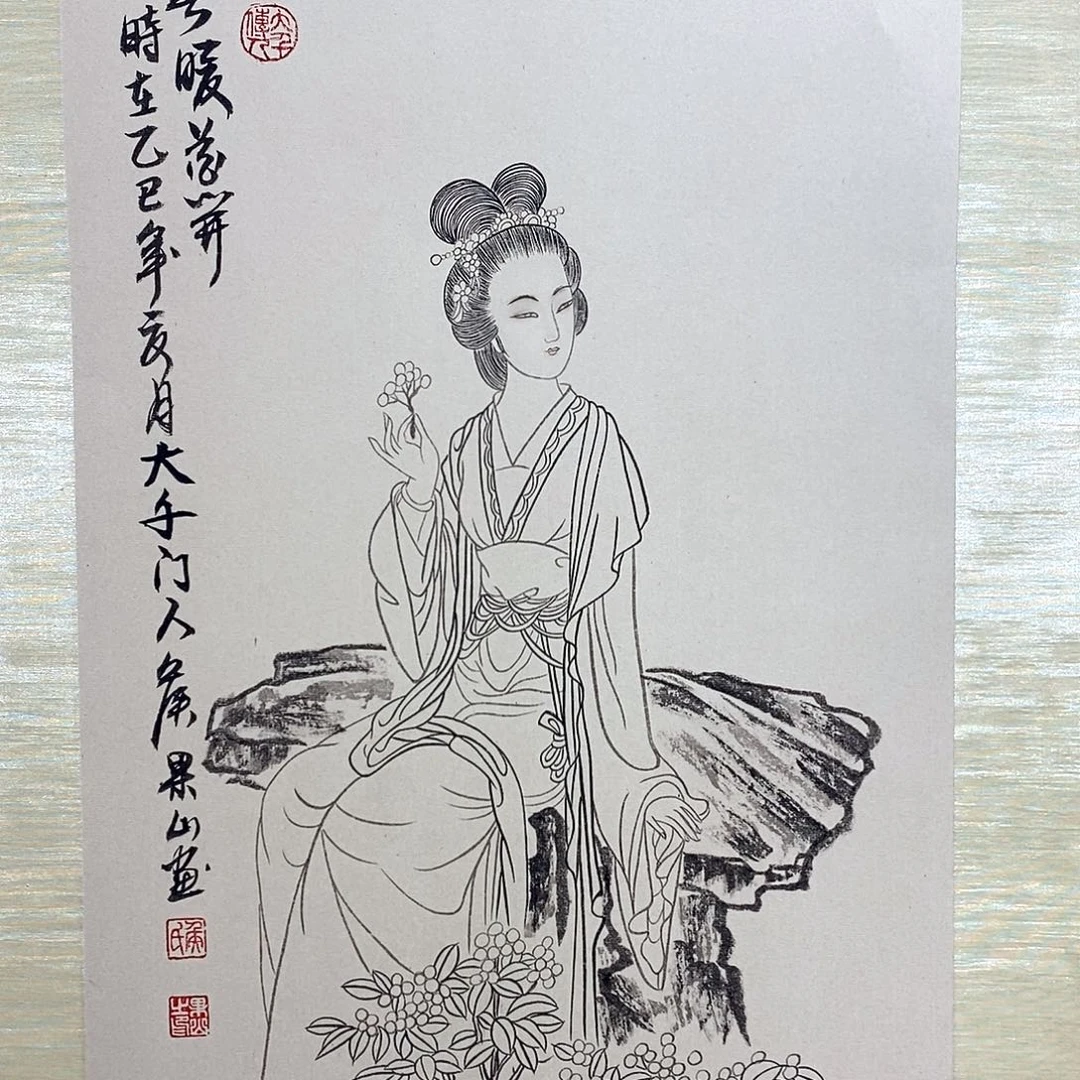 国画大风堂嫡传-侯果山老师作品路