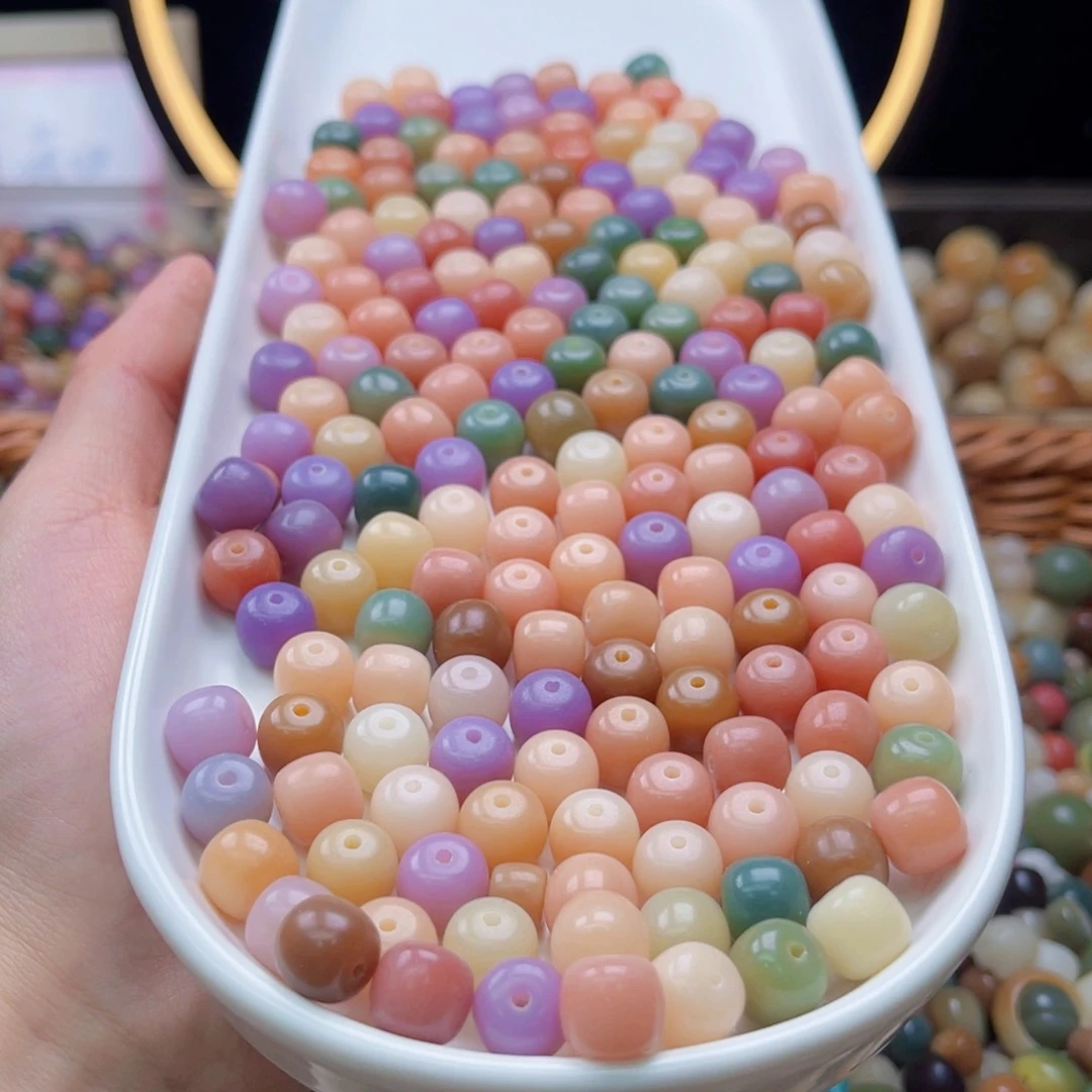 吊坠白玉菩提q10mm/100+10颗莫奈花园
