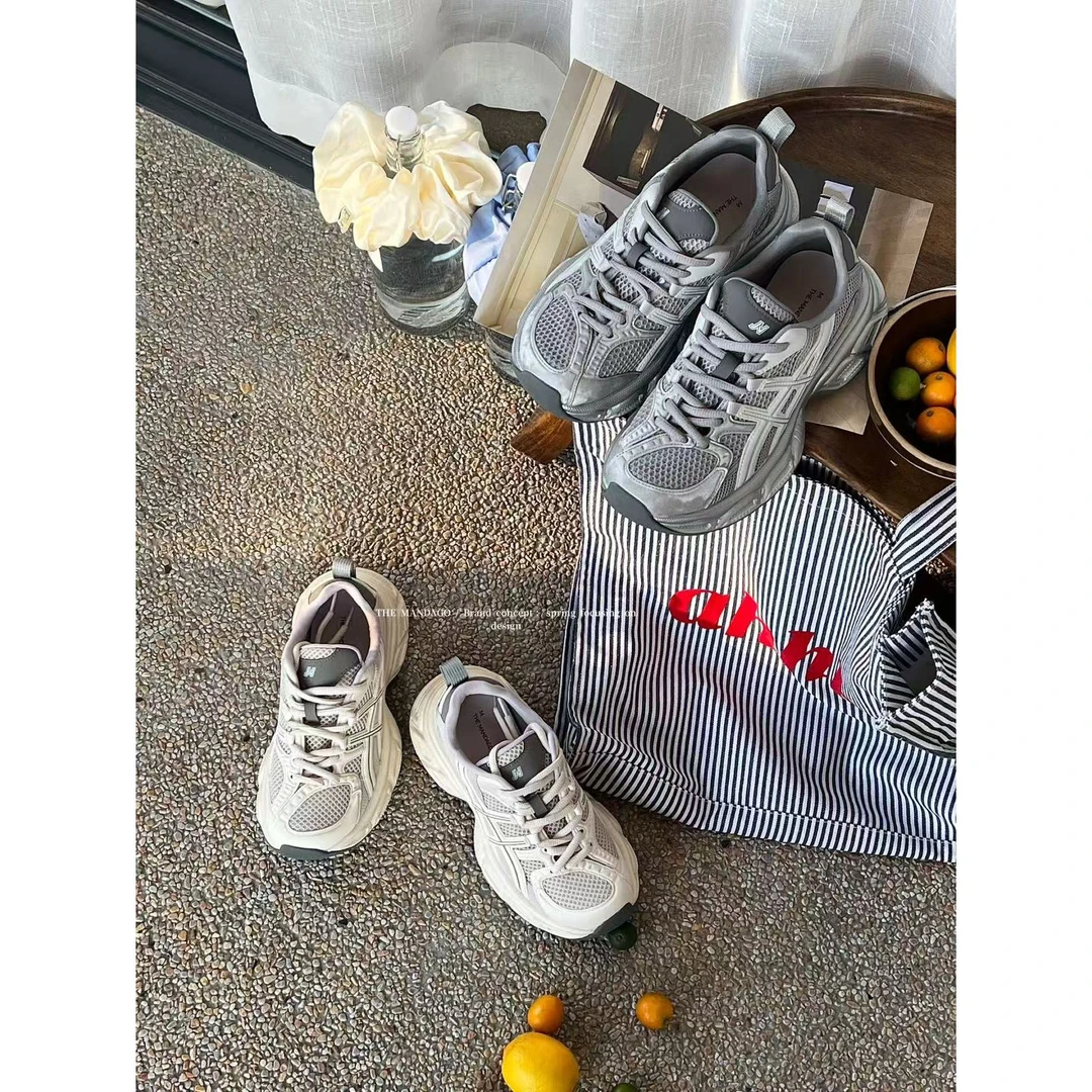 【福利】芒大果-“真真“简约休闲透气网面老爹鞋#V12778