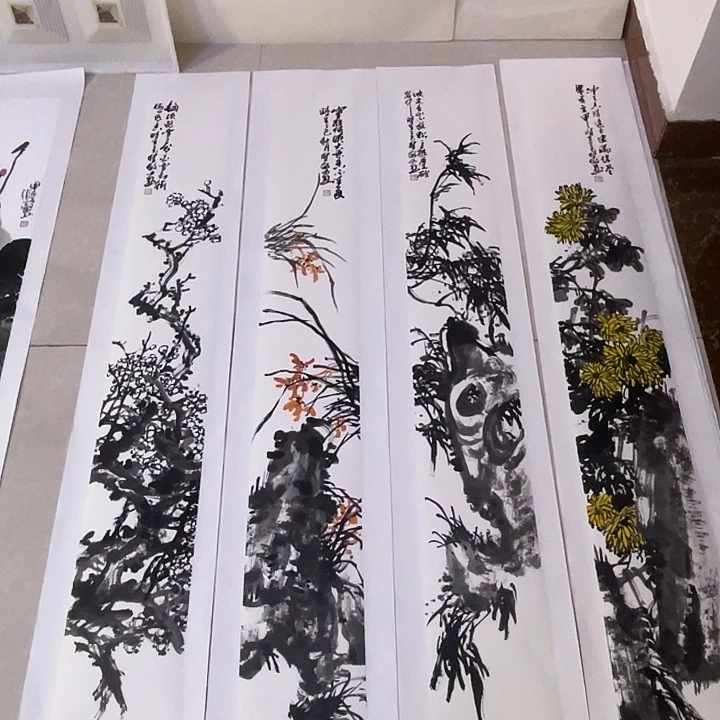国画张圣敏先生纯手绘作品