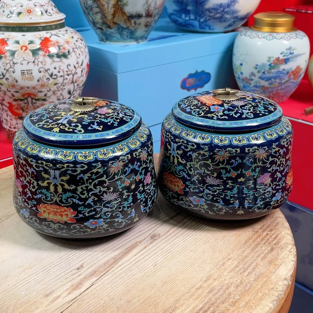 【闪购商品】罐陶瓷茶叶罐密封罐