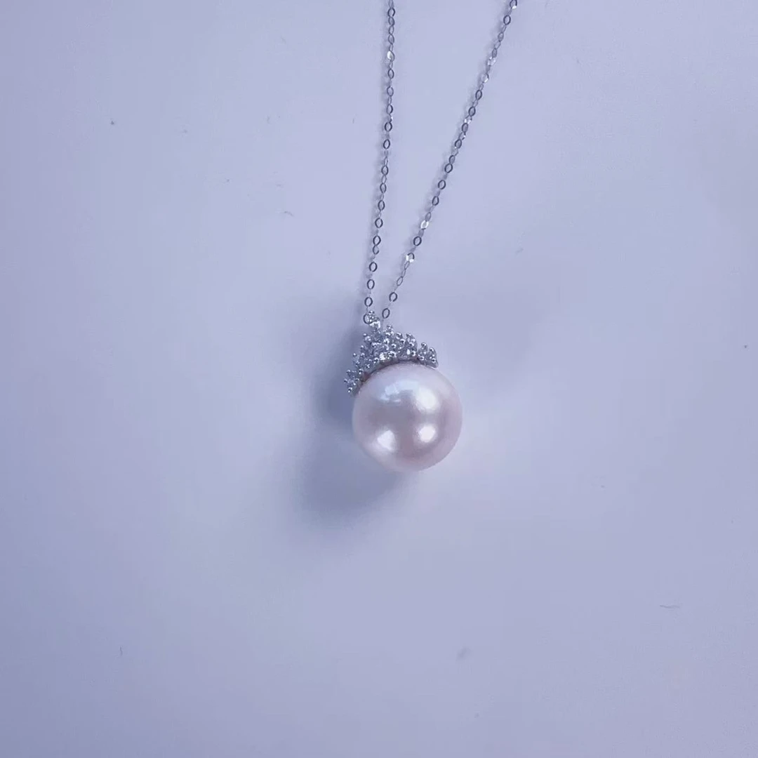 【宠粉福利冰雪女王】时尚百搭流行简约13-14mm珍珠吊坠