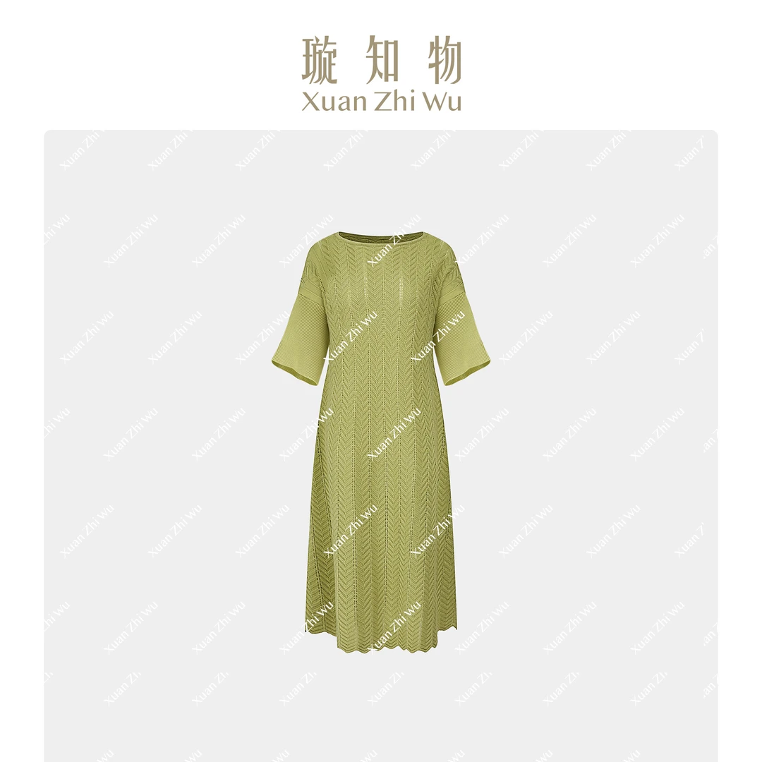 诺曼底连衣裙王璇原创设计