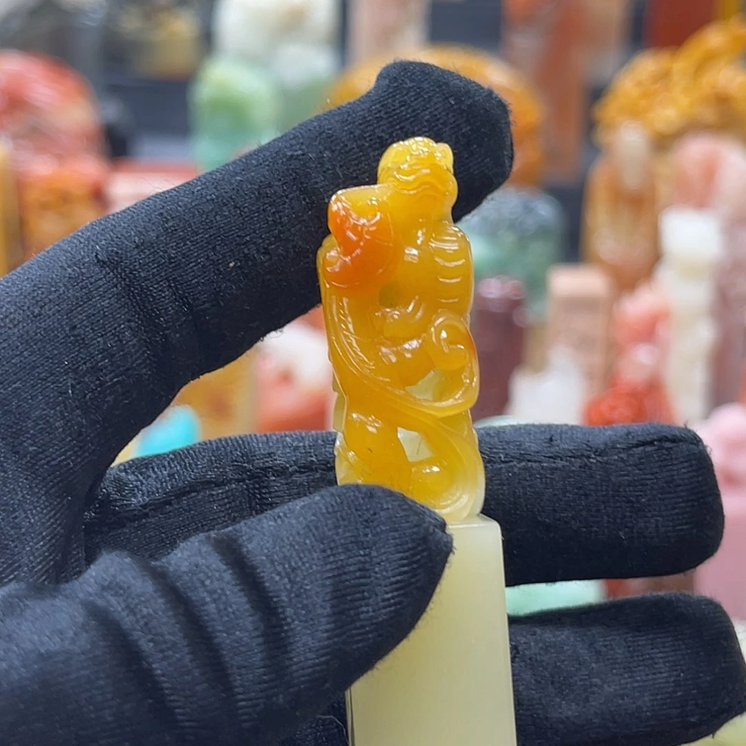 巴林石印石包邮包刻86