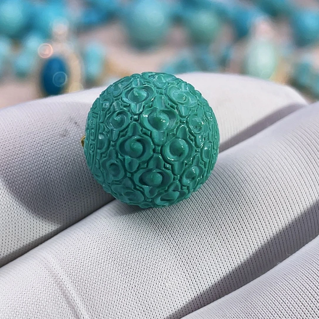 绿松石珠宝奇石未镶嵌