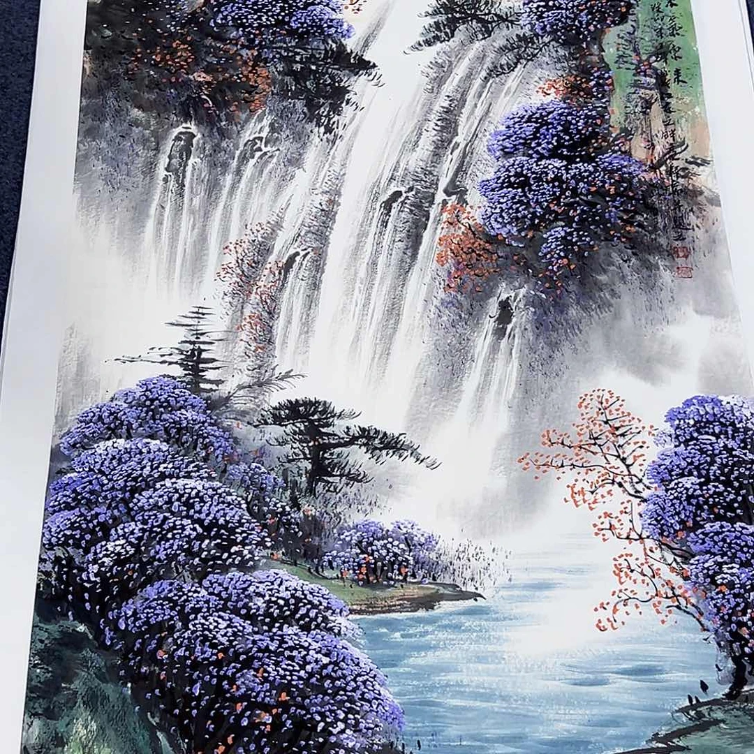 国画事事顺心如意万事如意万事