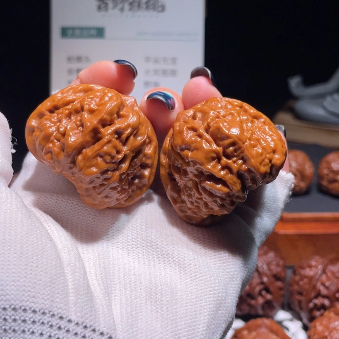 吊坠文玩核桃40.41蛤蟆头