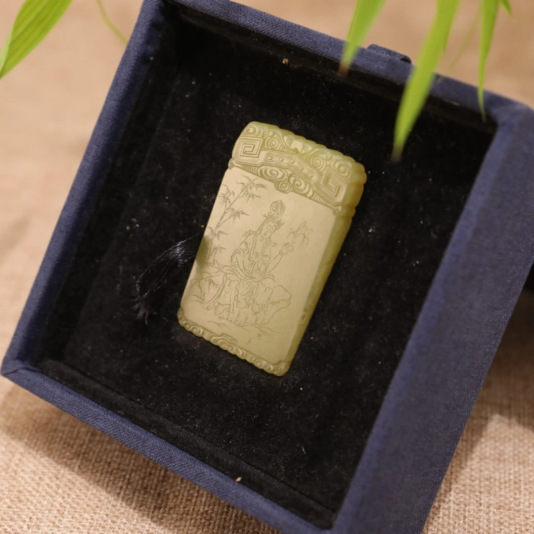 250527094/博古通今/集古藏今/和田玉牌子/古董首饰