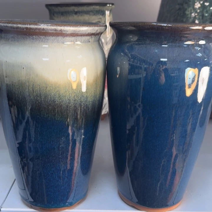 紫砂花盆口15高25，111111