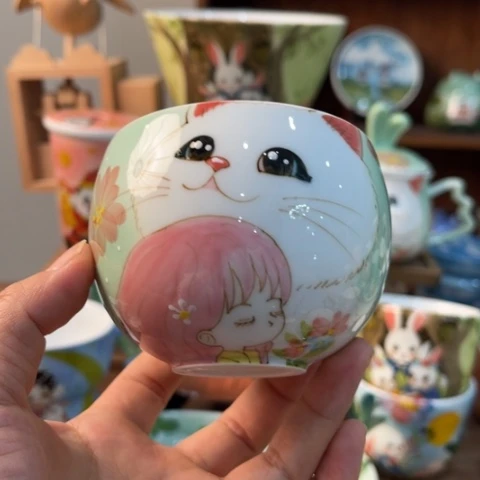 炉景德镇釉下手绘陶瓷