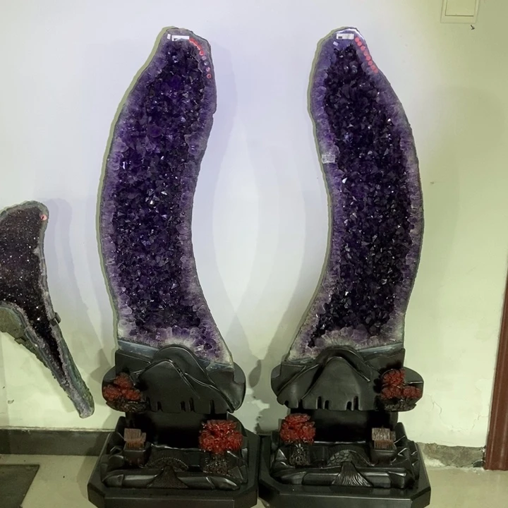 未镶嵌大型摆件（非配饰）紫晶