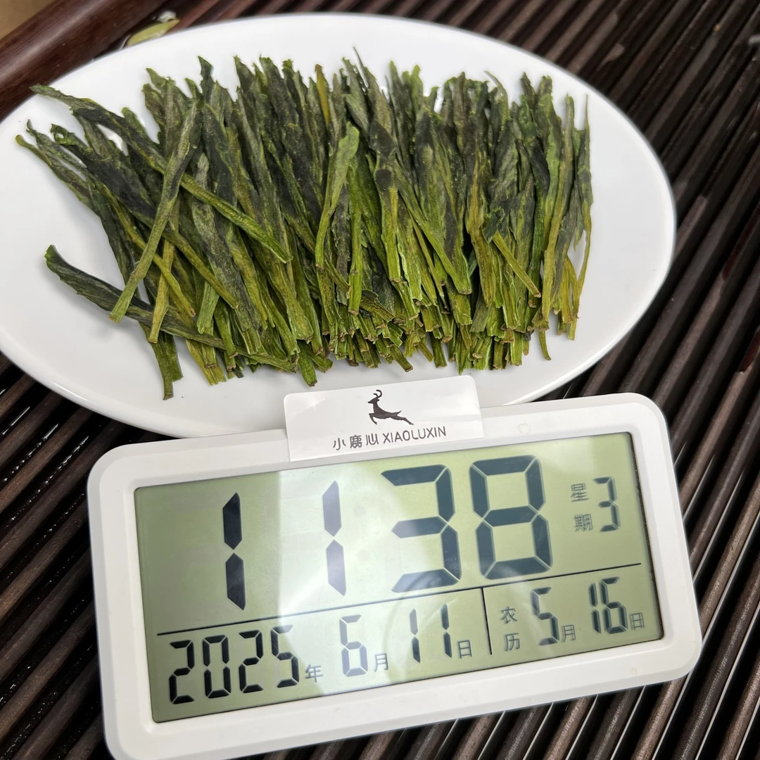 2025正宗太平猴魁  ① 手工捏尖 小鹿收茶 名优绿茶 6月11