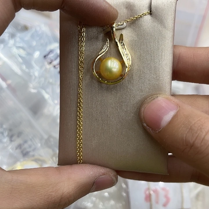 颈饰淡水珍珠合金0287