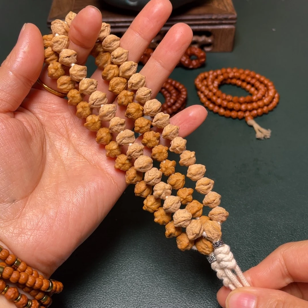 柏香籽/百香籽吊坠巨无霸脸谱手持