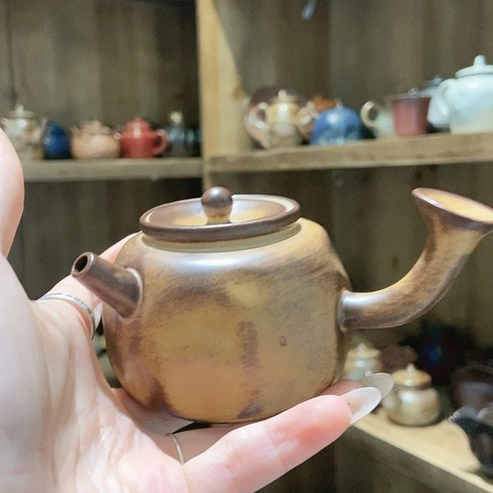 柴烧老岩泥高端茶器