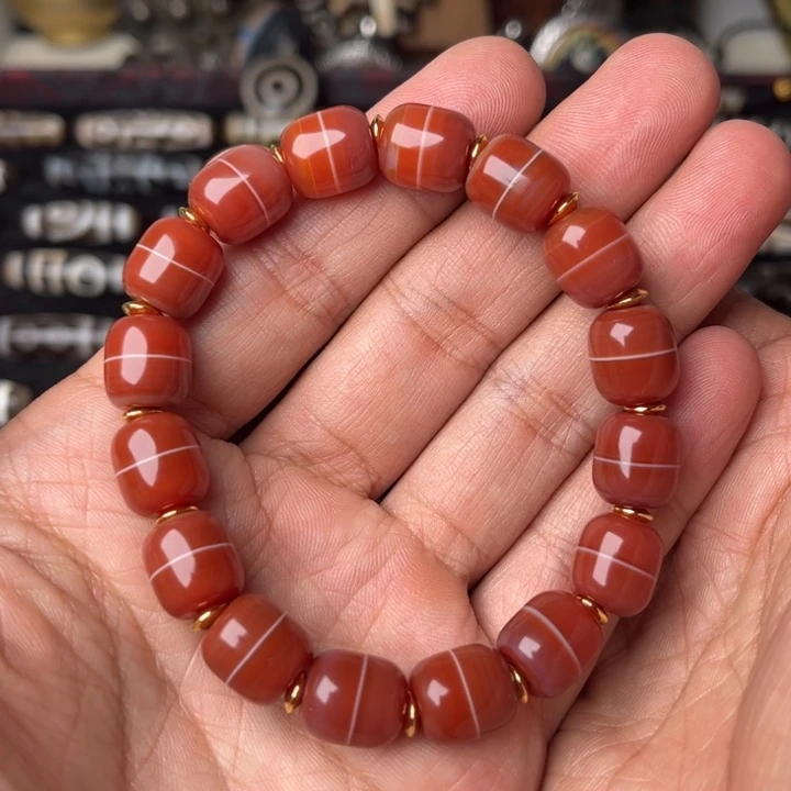 玛瑙/玉髓手链未镶嵌来*个