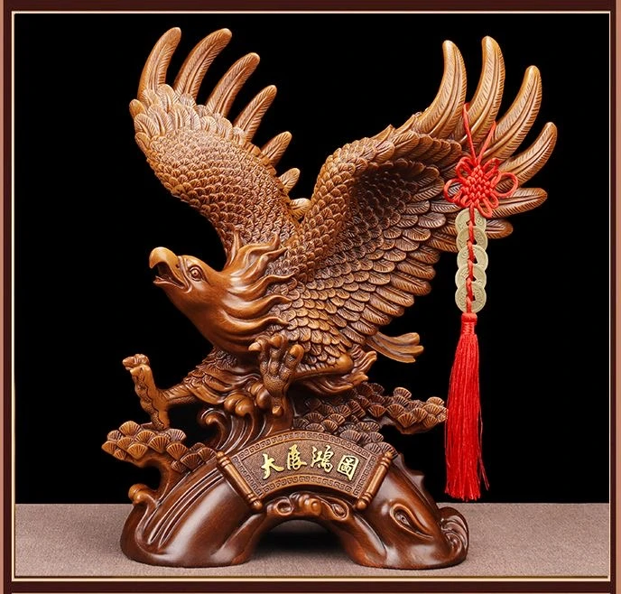 【大展宏图】雄鹰中式桌面装饰家居摆件