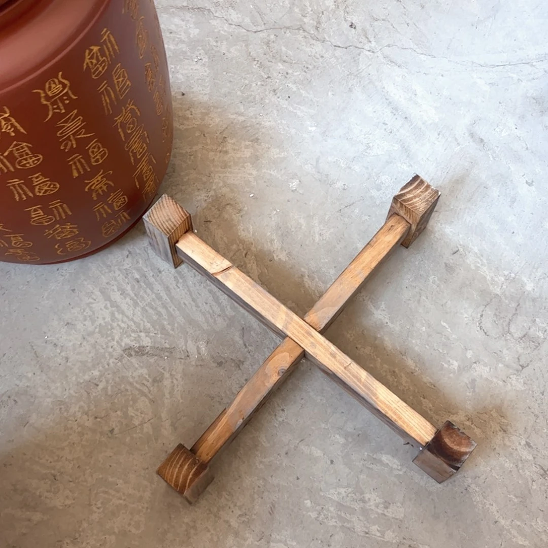 肉***生紫砂茶叶罐底座底座