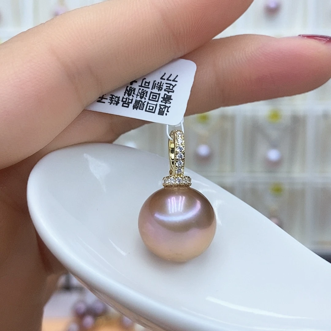 颈饰合金淡水珍珠