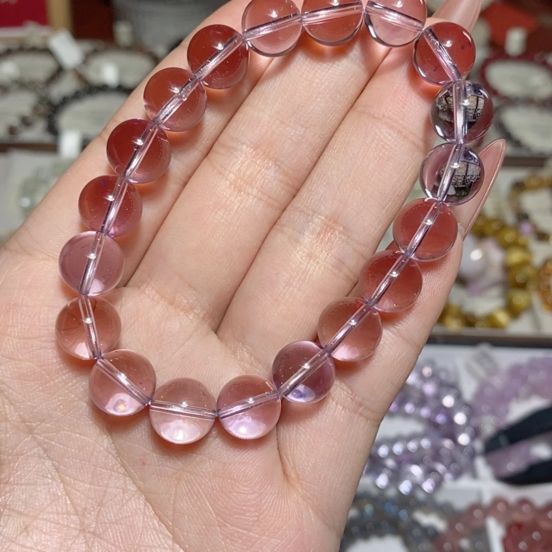 水晶手串未镶嵌紫水