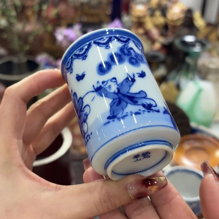 陶瓷古美术置物摆件