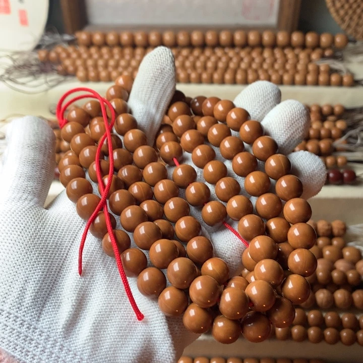 猴头核桃手串表面黑点正圆脖挂10mm