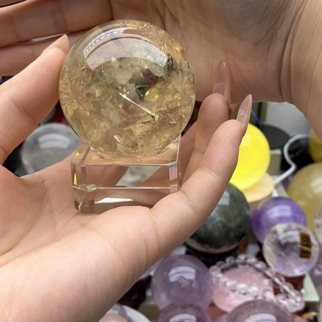 水晶珠宝半成品未镶嵌夏*~水晶90