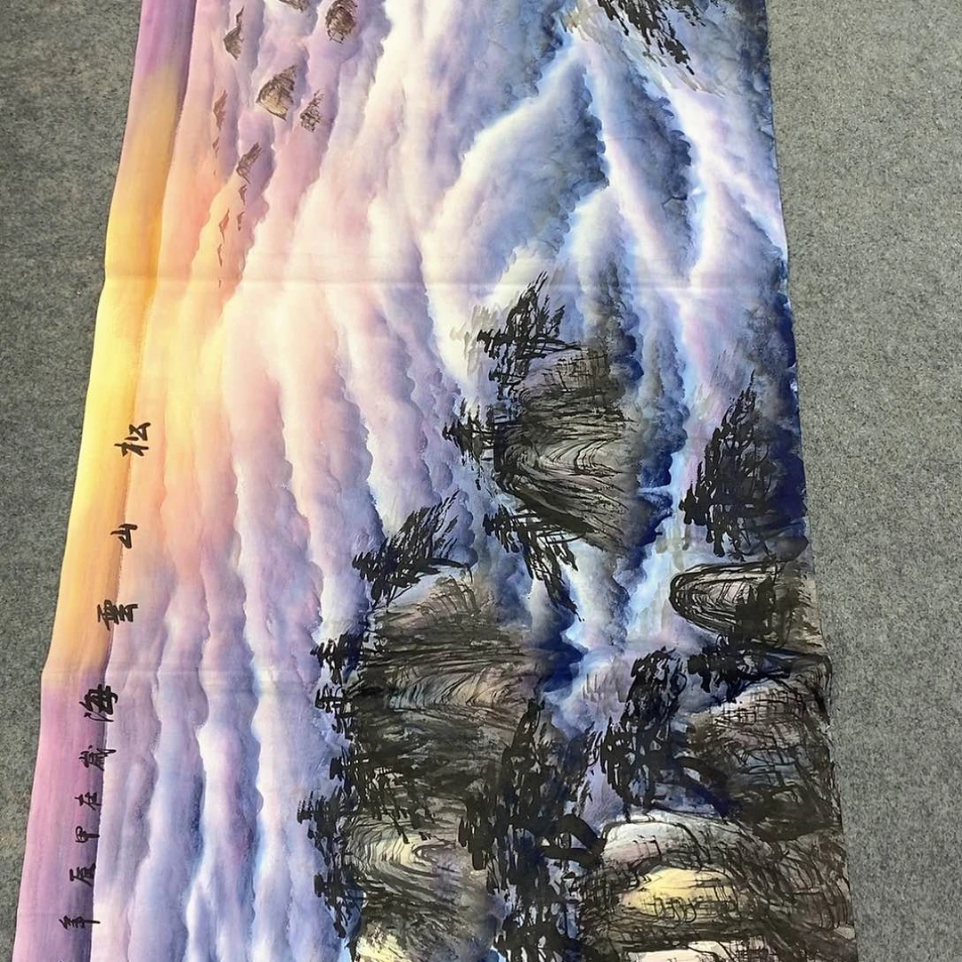 国画国画手绘作品
