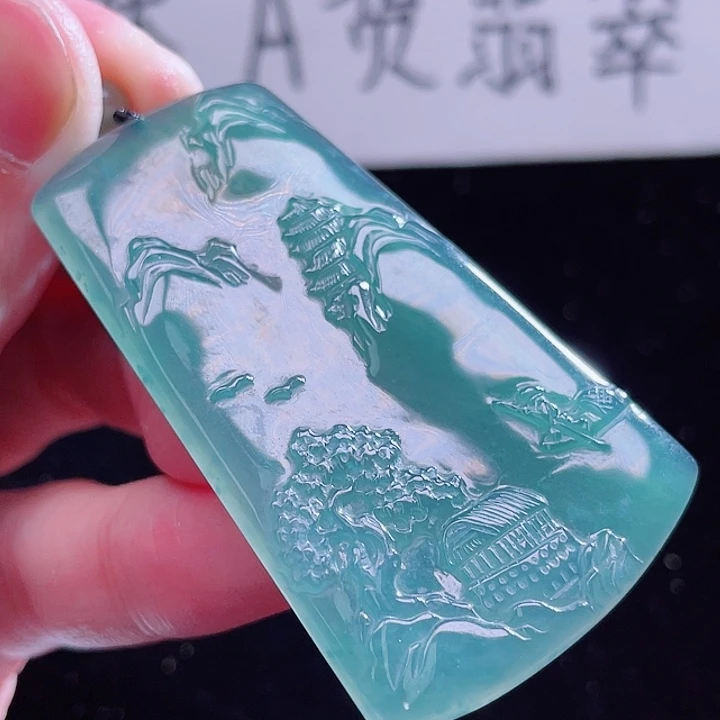 翡翠颈饰未镶嵌999999999