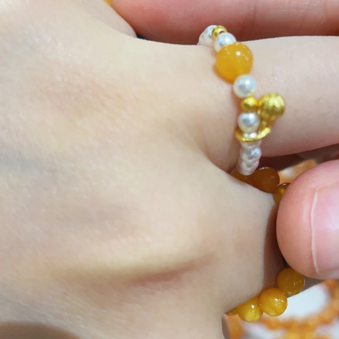 蜜蜡手链未镶嵌手串