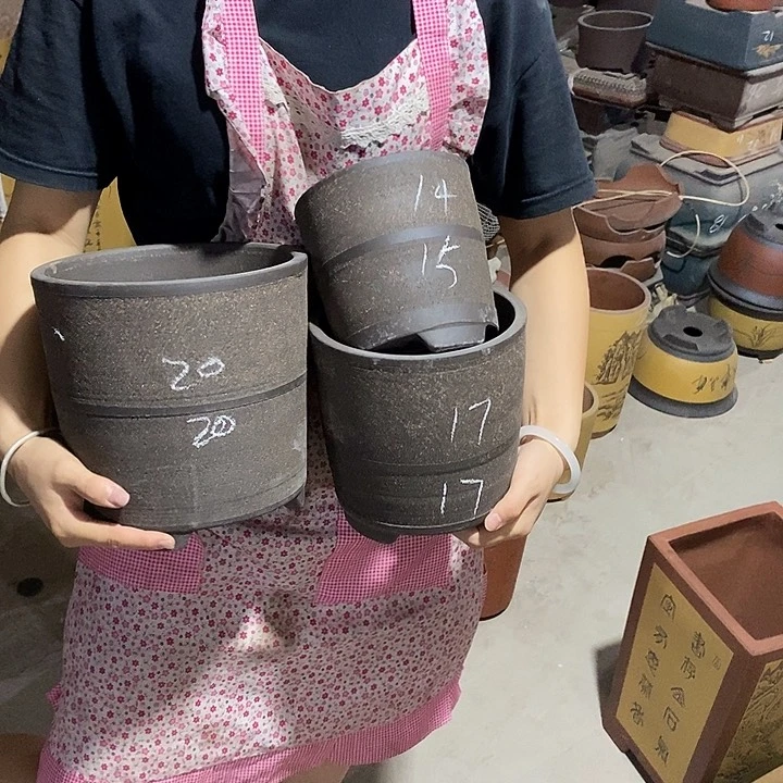 紫砂花盆紫砂花盆