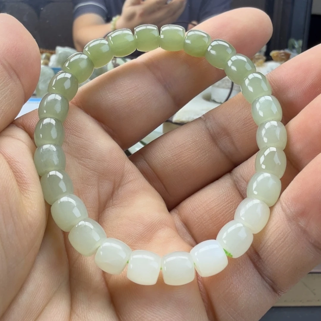 和田玉（糖玉）未镶嵌手链