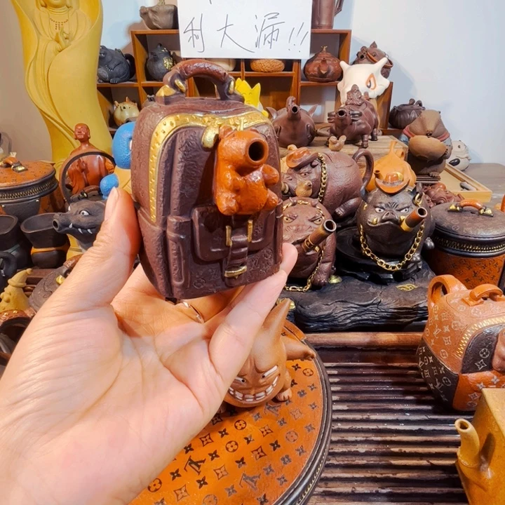 心***魔茶壶紫砂纯手工制作过程就是