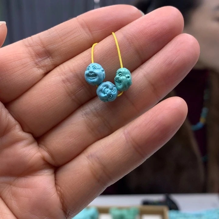 绿松石未镶嵌配饰