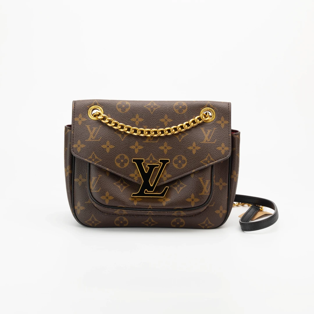 95新 LouisVuitton/路易威登 Lv 路易威登老花邮差链条包 4274