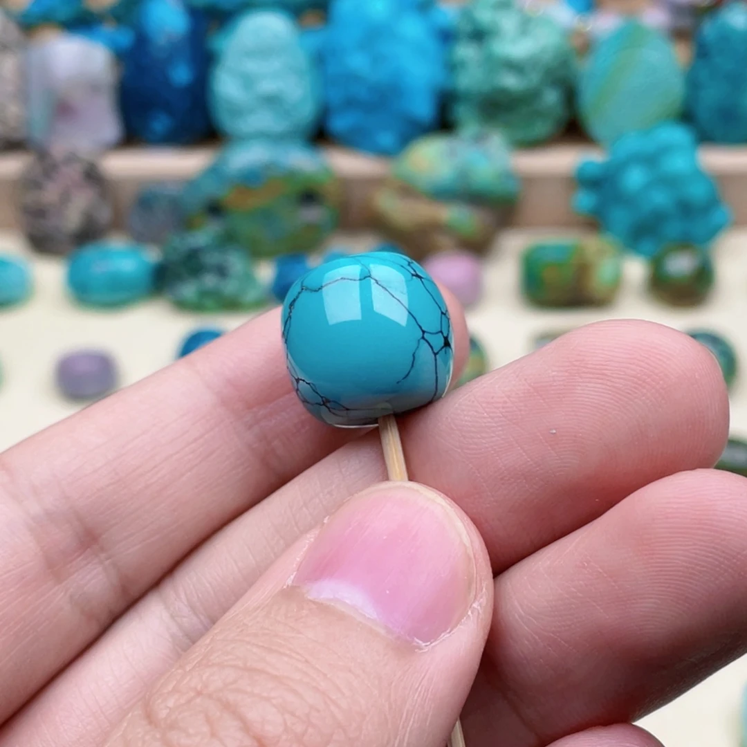 绿松石未镶嵌绿松石15.8x14.7mm