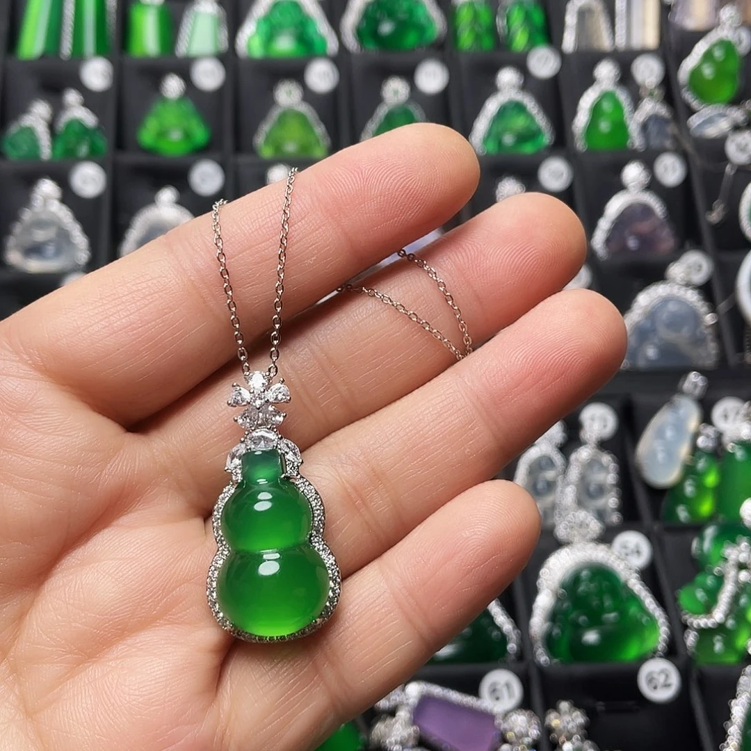 玛瑙/玉髓合金颈饰