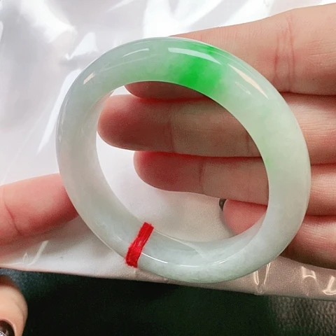 未镶嵌手镯翡翠正圈2913
