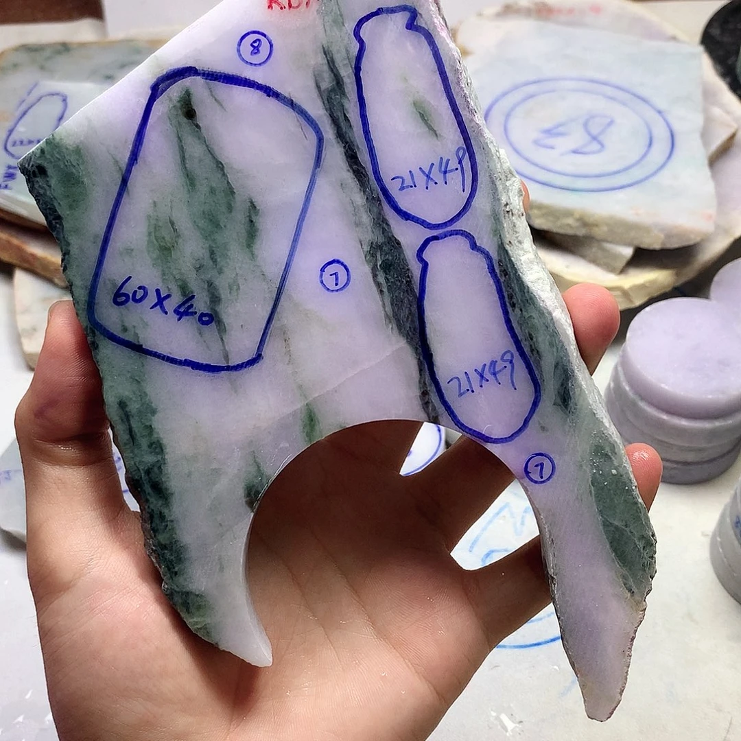 翡翠散珠翡翠玉石