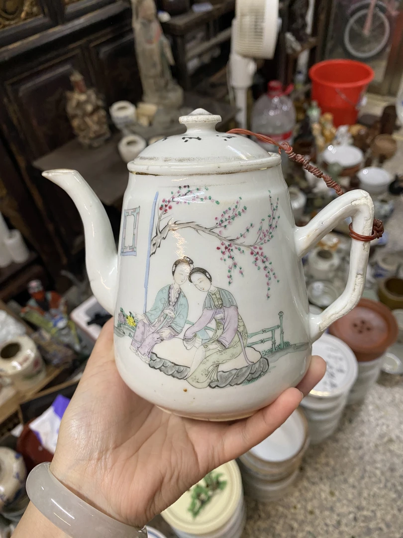 小圆直播瓷器一物一价 直播价为主310-500手工