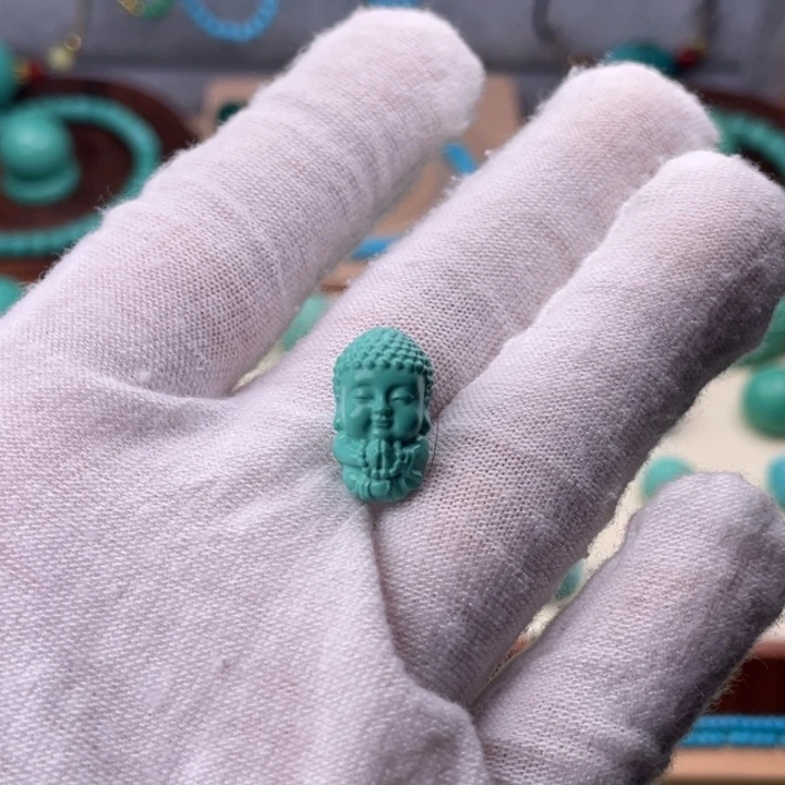 精品小佛雕刻卡9.5mm