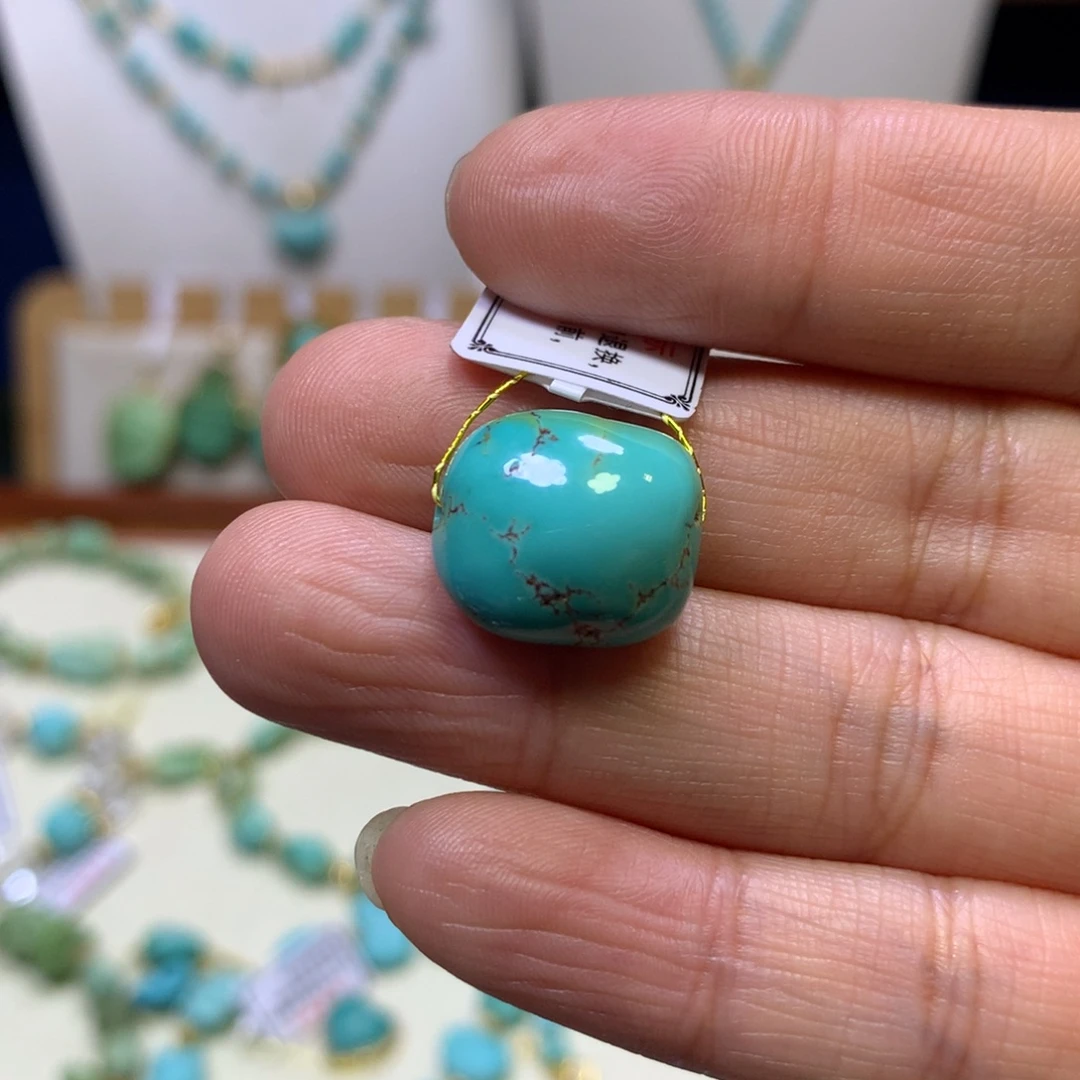 绿松石未镶嵌配饰