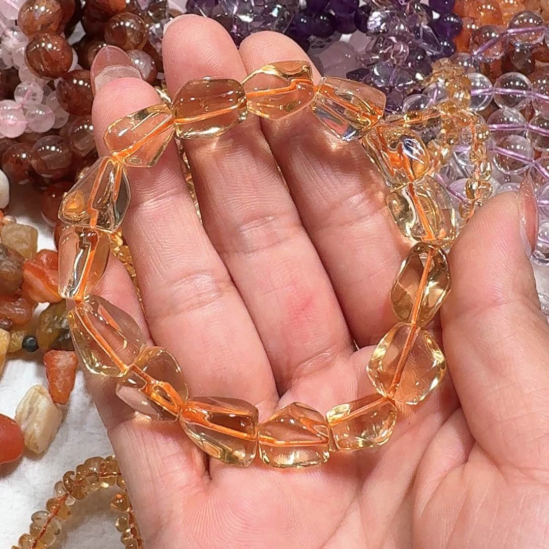 黄水晶未镶嵌水晶大*