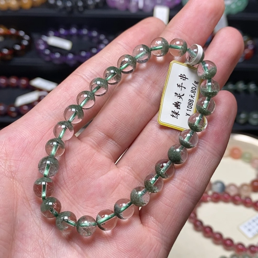 水晶手串未镶嵌手串7.0